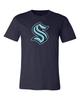 Seattle Kraken S Logo T-shirt 6 Sizes S-5XL!!