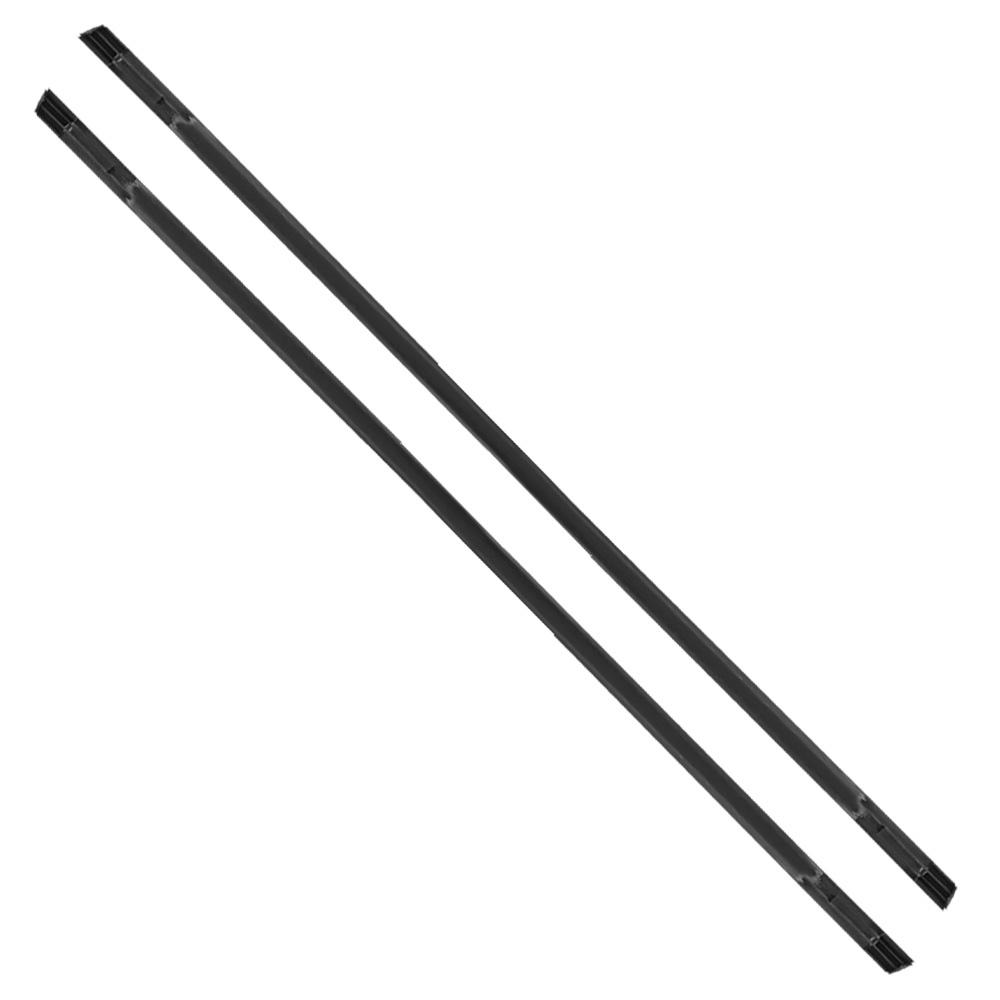 2PCS New Black Roof Molding Trim Decorative Strips For 2003-2008 Toyota Corolla