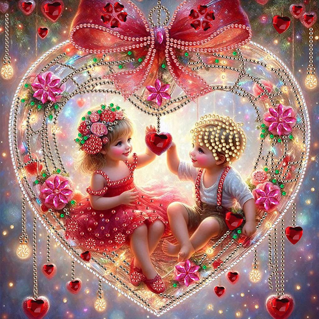 Easter Special Shaped 5D DIY Partial Drill Diamonds Paintings Gem Art for Adults DIY Gift Home Decor Crystal Diamond Art 30x30cm