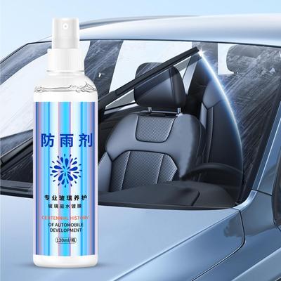 Car Anti-Fog Spray 120ml Rain-Proof Waterproof Car Window Cleaner Spray for Goggles Camera Lens Trailer Truck Automotive Sedan