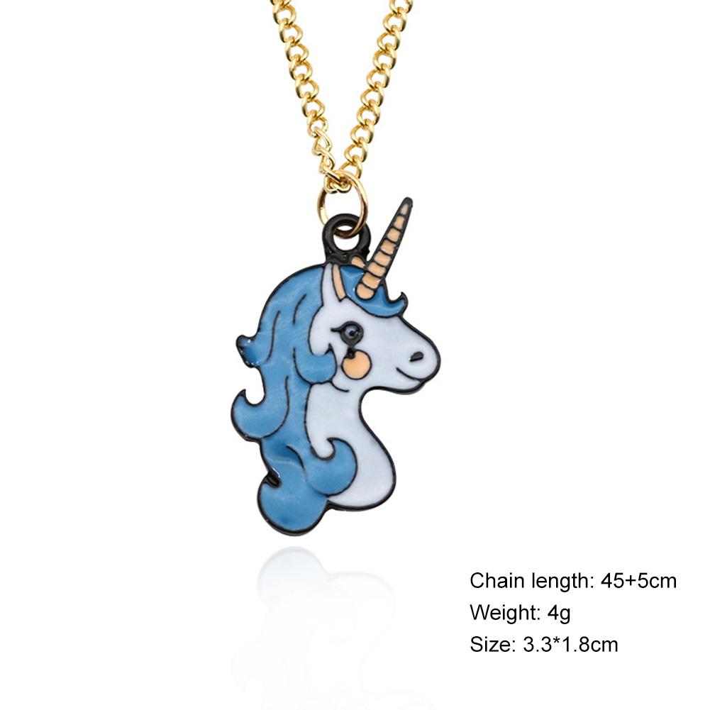 Creative Cartoon Cute  Alloy Necklace Christmas New Year Birthday Gift