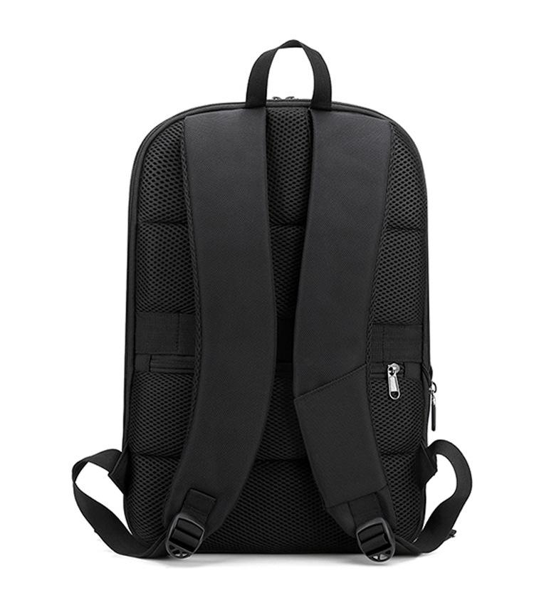 Men's Ultra-Thin Expandable Laptop Backpack - Business Travel/Student Large Capacity Bag