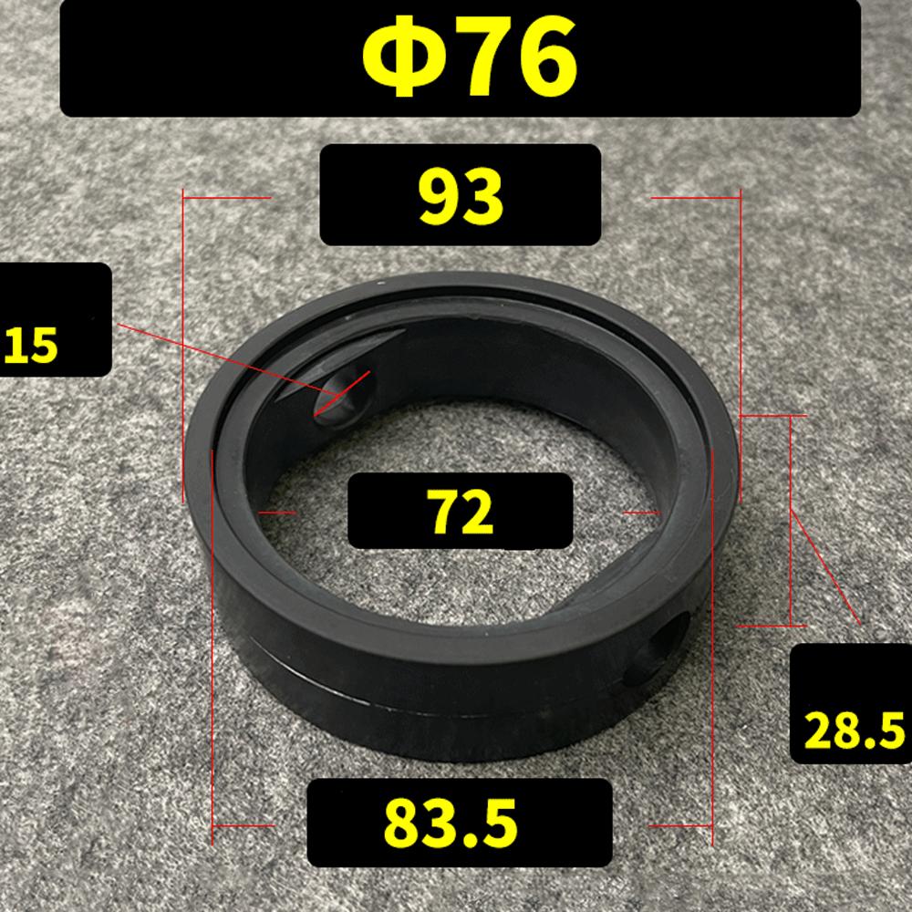 38 51 63 76 102mm EPDM VMQ Santiary Seal Gasket Replacement For 1.5" 2" 2.5" 3" 4" Tri Clamp Butterfly Valve Homebrew