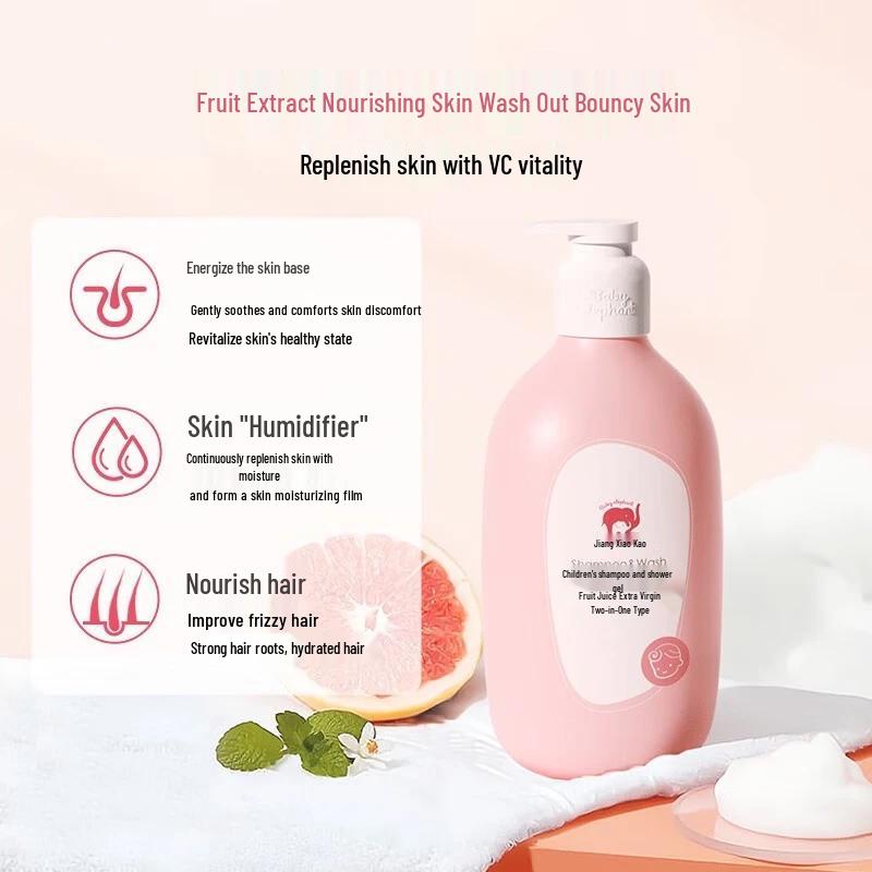 Little Red Elephant Kids 2-in-1 Shampoo & Body Wash