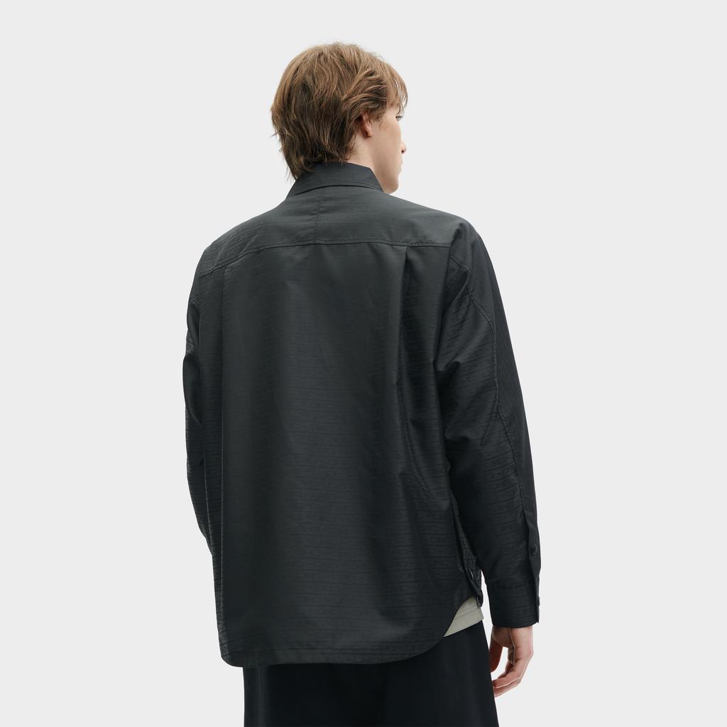 FILA Shirts Men's Black Pointed Collar Moderate Other F11M425401FBK