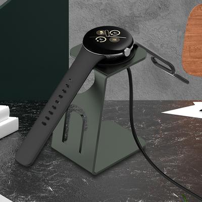 Lade-Ständer Metall-Dock Anti-Rutsch Lade-Dock für Google Pixel Watch 3 41mm 45mm für Google Pixel Watch 2/Fitbit Ace LTE