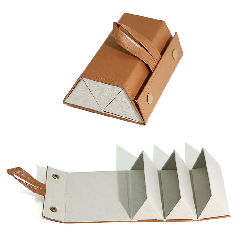 1Pc 2/3/4/5/6 Slots Foldable Eyeglasses Holder Storage Box Sunglasses Case Glasses Organizer Portable Glasses Case