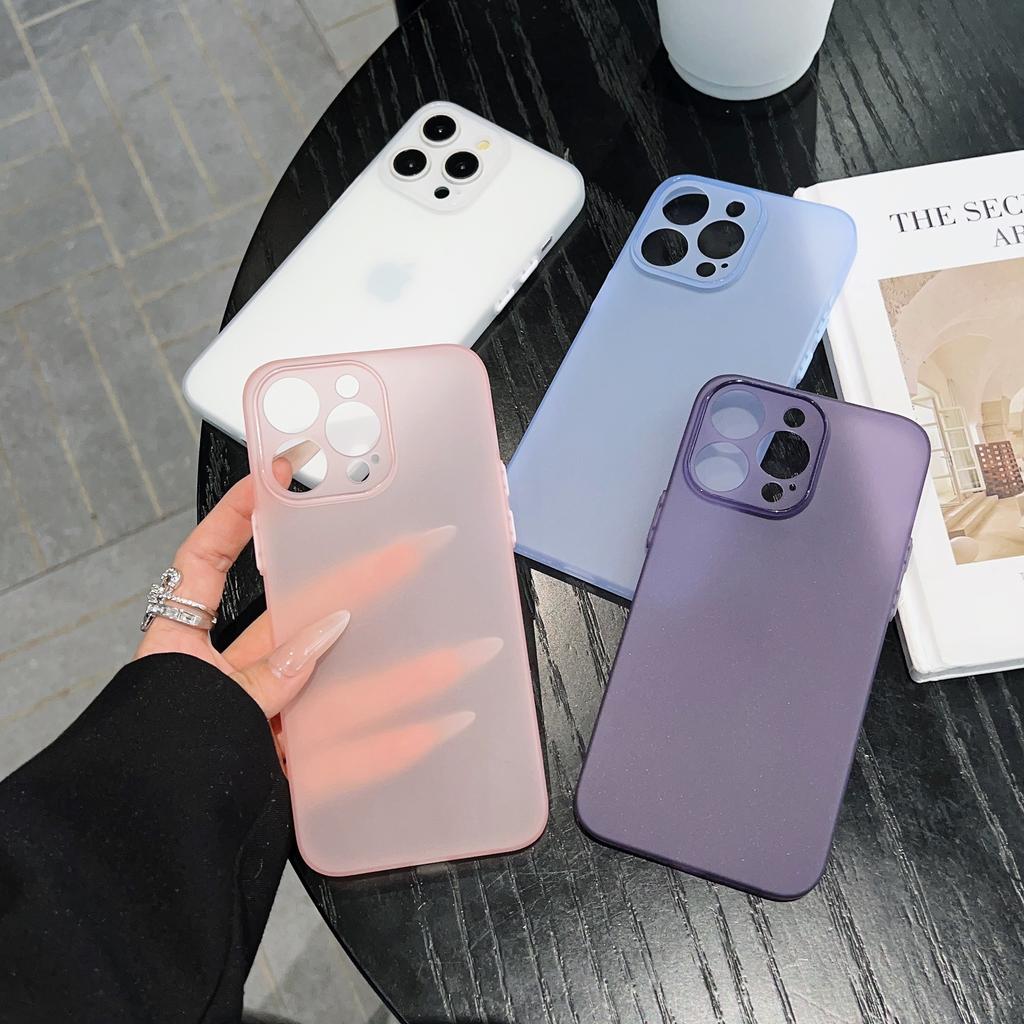 Ultra-thin matte suitable for iPhone16E mobile phone case SE new Apple 15promax transparent matte silicone case