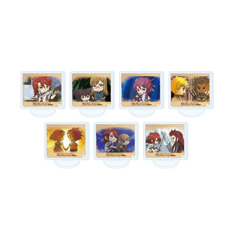 

Tales of the Abyss 02 Acrylic Petit Stand Box [GraffArt Illustration] 7-Piece