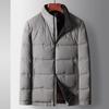 Autumn and Winter White Duck Down Light Stand-up Collar Youth Business Down Jacket Casual Warm Jacket