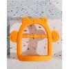 Living Teacher Wrist Bear Teether + Case, 3 Months or More, Orange (Wrist Teether), 1 Set, Korean Baby Products