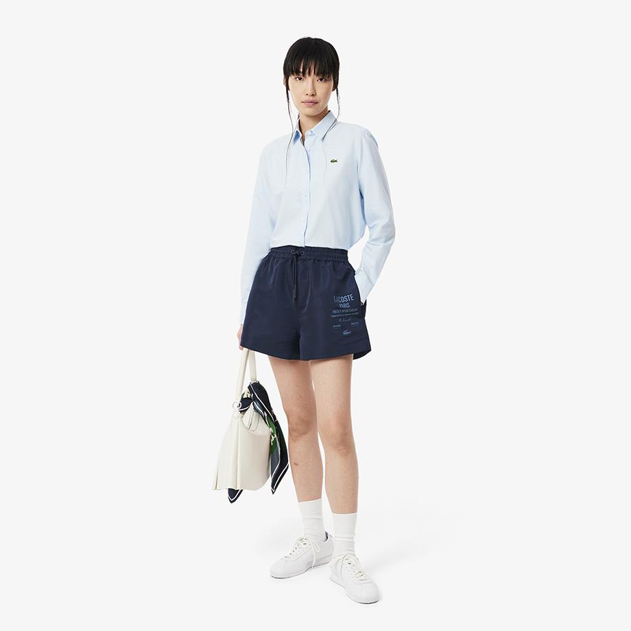 Lacoste Women's Worded Shorts FF9845-55G166