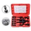 10pcs Motorcycle Inner Bearing Puller Tool Kit 8-25mm Wheel Bearing Removal Tools Repair Tool Professional Bearing Disassembly