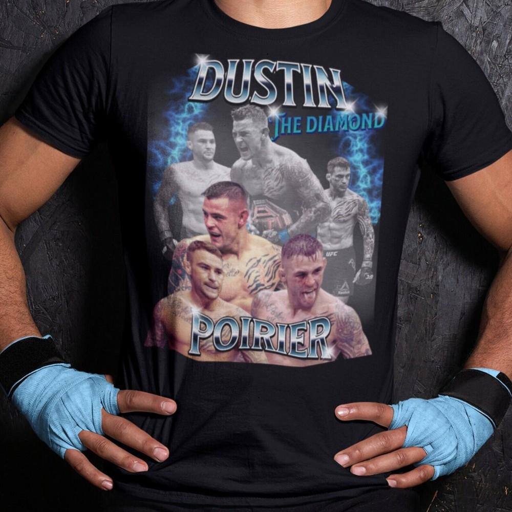 Футболка Дастина Пуарье Американский профессиональный боец UFC MMA Подарок для фаната The Diamond Унисекс футболка XXL