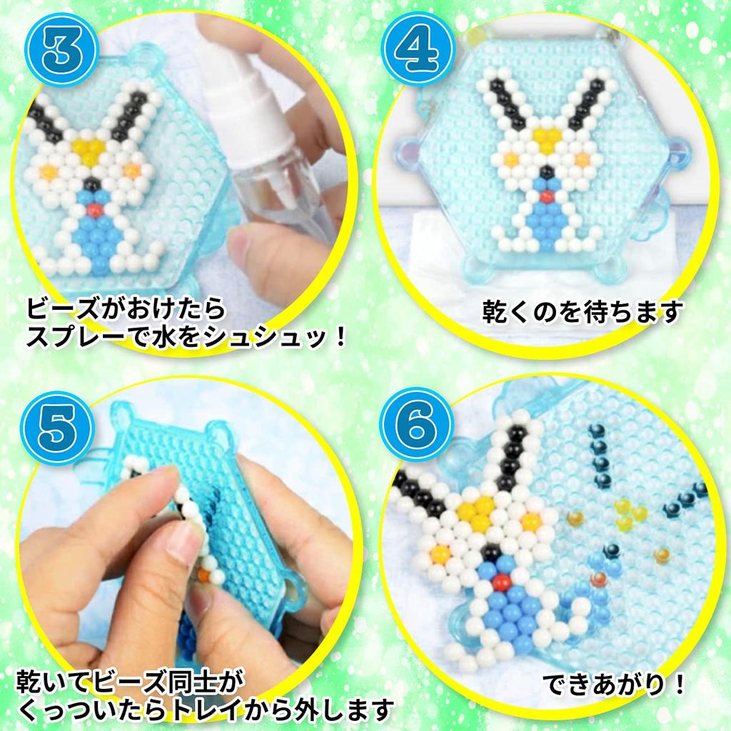 Magic Beads That Connect When You Add Water Miracle Beads DX Deluxe Large Case Set Pieces with Accessories 31 Colors Approximately 390 Pieces Each