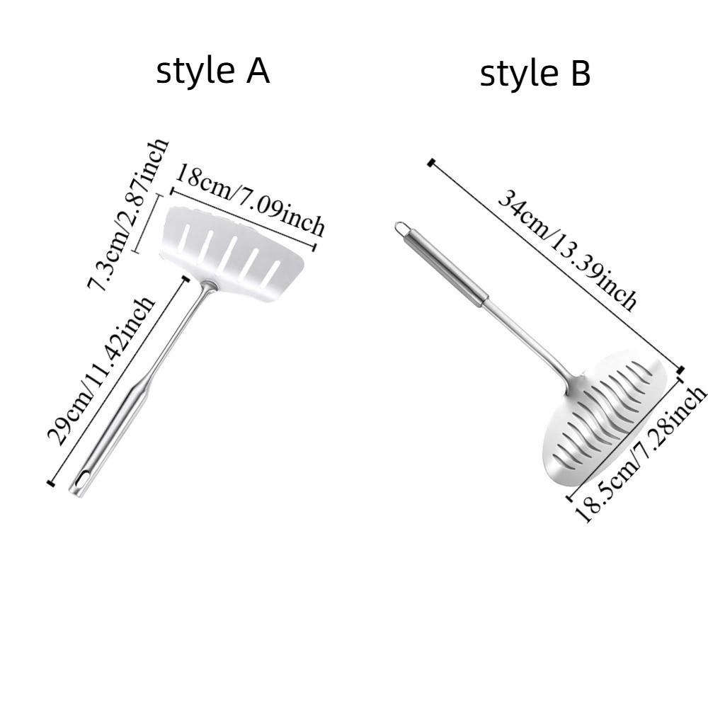 Non-Scratch Fish Turner Non-Stick Flipping Spatula Cooking Tool Egg Pan Scoop Restaurant