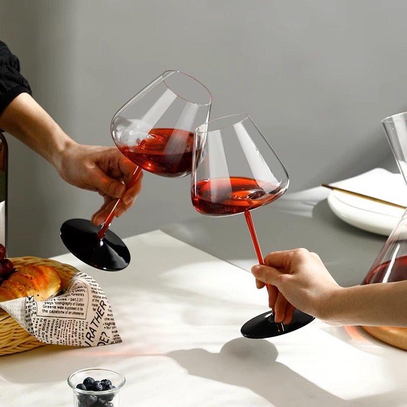 ZISIZ Flamingo Red Wine Glass Set