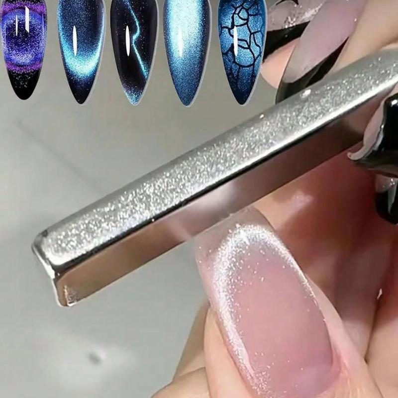 Super Starker Dicker Streifenmagnet Katzenaugen Magnet Für Nagel Gel Lack 3D Linienstreifen Effekt Französisch Multifunktions Magnetstift Werkzeuge, Nagelzubehör