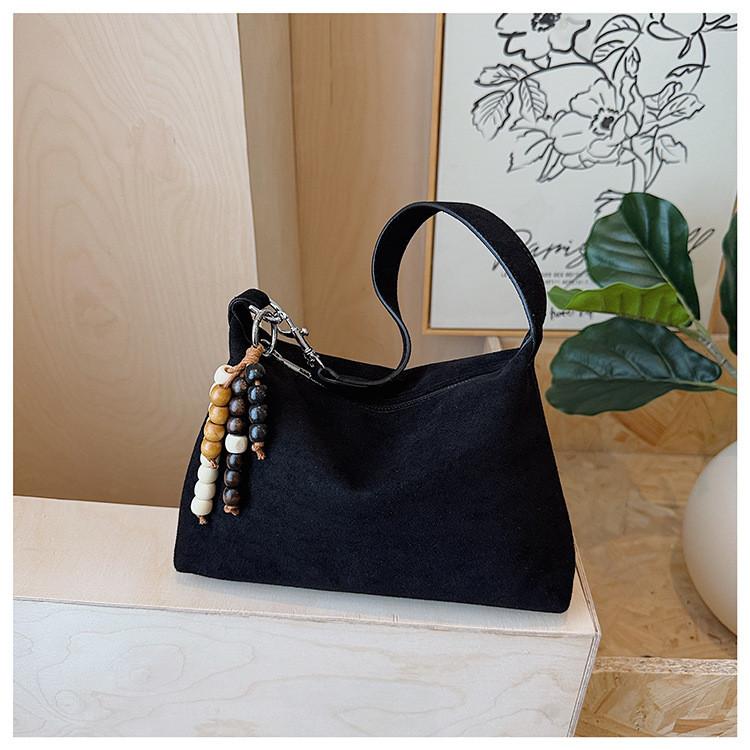 IELGY Ladies Underarm Bag High-End Retro One-Shoulder Dumpling Bag