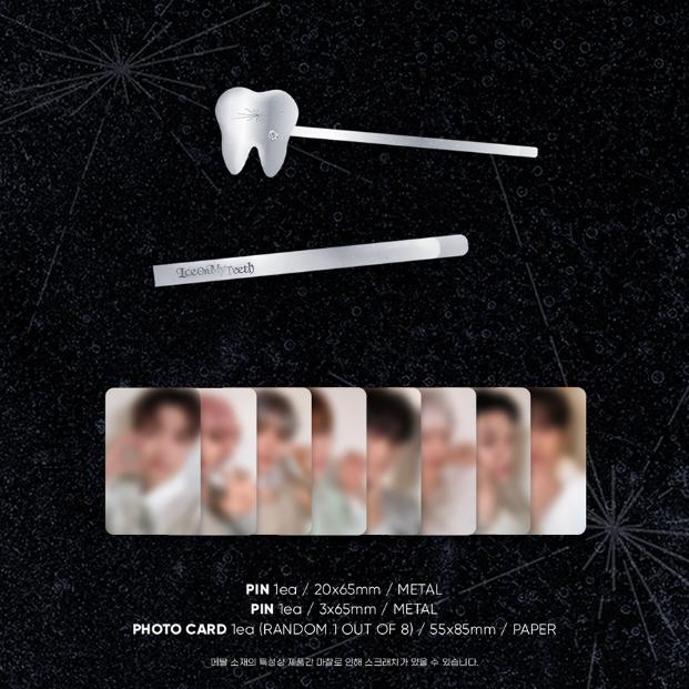 

Предзаказ ATEEZ Golden Hour: Часть 2 Набор шпилек для волос POP-UP