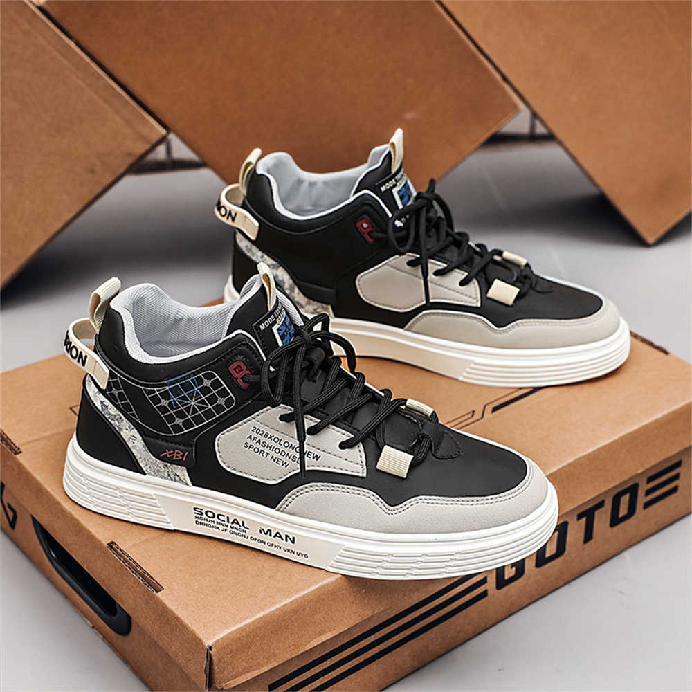 Fashion Oversize Size 47 Laces Boots Men Flats Sneakers Size 37 Original Shoes Sports Cheapest High Fashion Botasky Styling