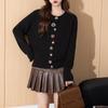 TonLion Women's Casual Button-Front Knit Cardigan