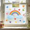 Rainbow Love Wall Sticker - Decorates Children's Room, Living Room, Kitchen and Bathroom Walls