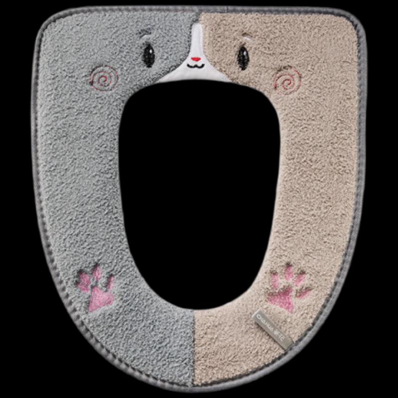 Chahua Mengqi Thickened Washable Toilet Seat Cushion