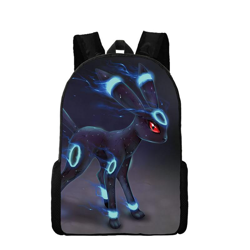 Pokémon Pokémon Backpack Student School Bag Cartoon Anime Backpack