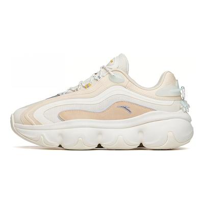 Comfortable Versatile Shock Absorbing Non-Slip Wear-Resistant Low-Top Dad Shoes Women Sneakers White Green 122148895R-2