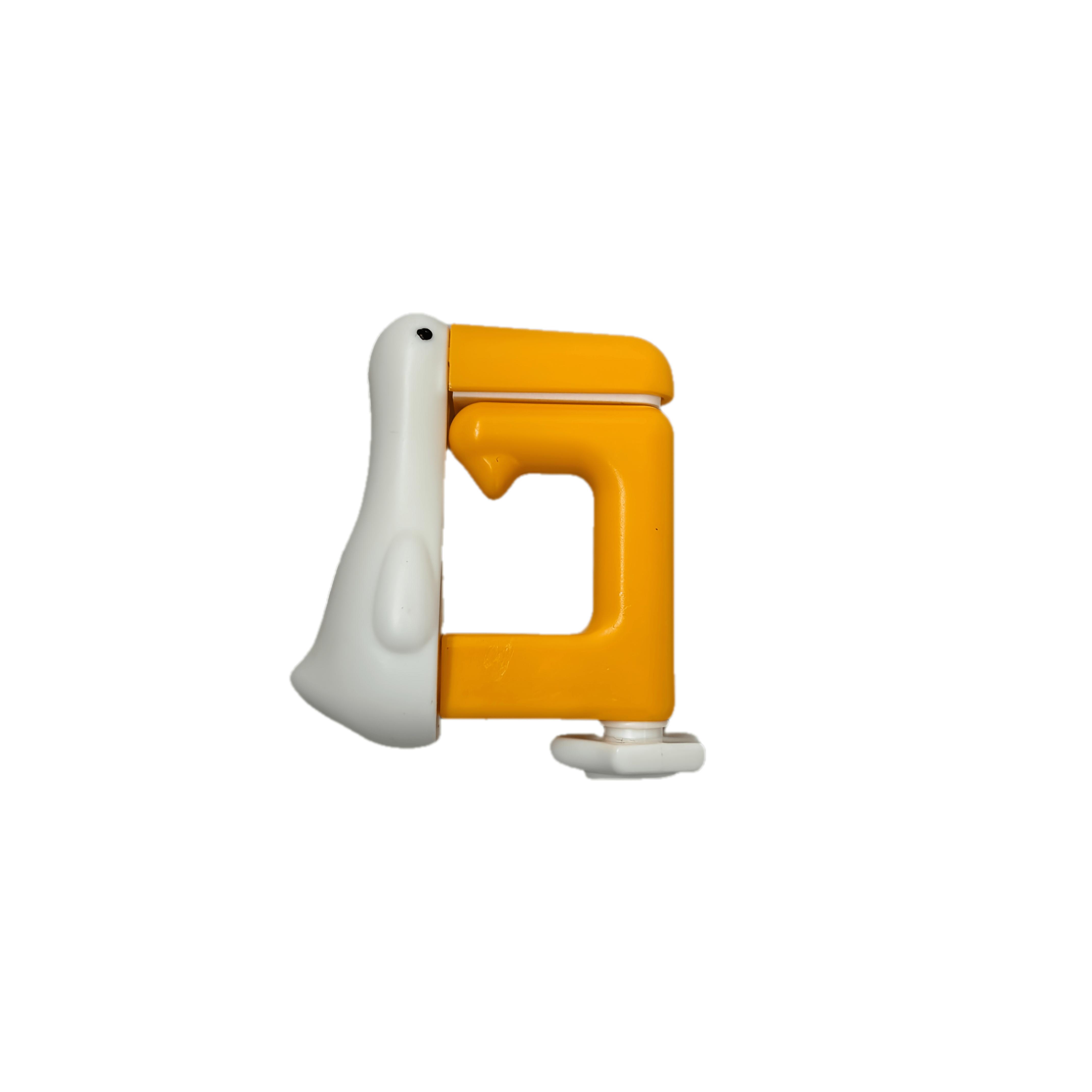 

3pcs Thinking Duck Schoolbag Hook Adjustable Detachable Office Bag Desk-Side Hanging Hooks Portable Multi-Functional for Student