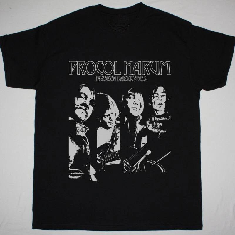 Vtg Procol Harum Band Heavy Cotton Black S-5XL Unisex Shirt TR162 XXL