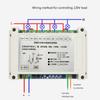 315Mhz 433Mhz DC 12V-48V 4CH Relay Module Receiver 1527code Wireless Remote Control Switch for DC Motor DIY
