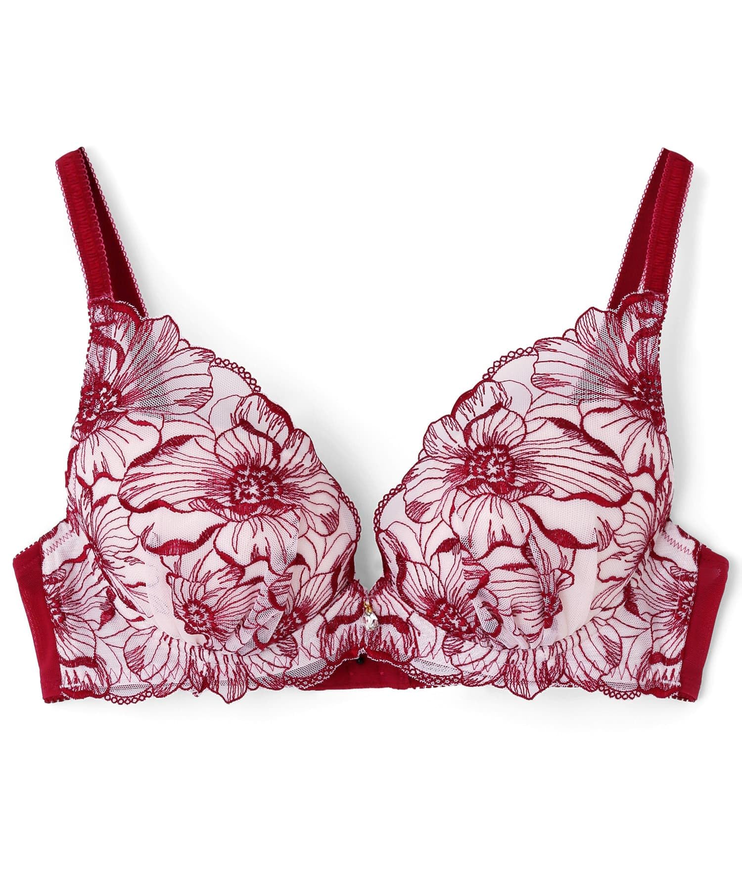 

Nozari Elegant Collection Bra Single D65 [2409] Bra, Bordeaux,