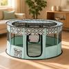 Whelping Enclosure with Mesh Panels | WipeClean Polyester textile, Lightweight Frame Design, Puppy