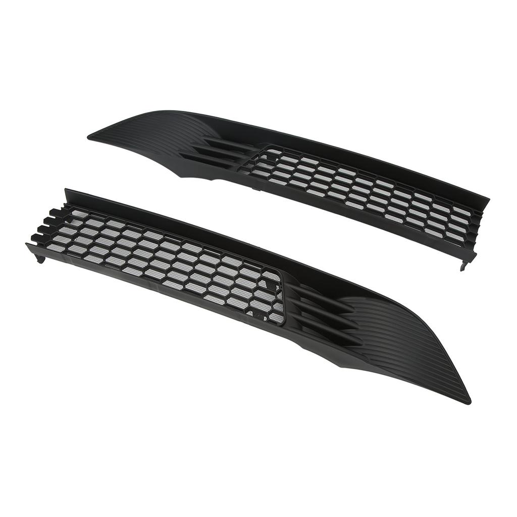 Front Bumper Grille Anti Insect Matte Black Air Inlet Vent Cover Replacement for Tesla Model Y 2019‑2022