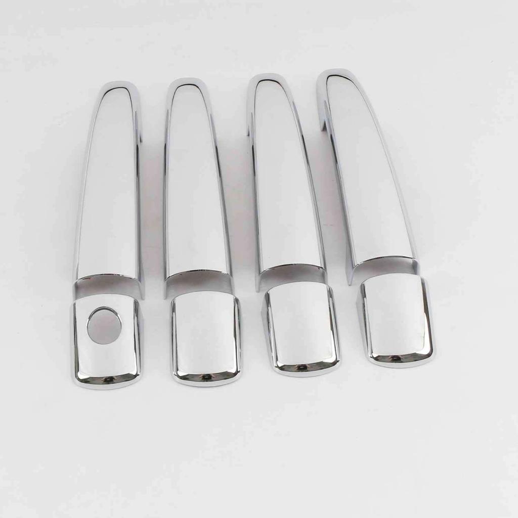 Per Peugeot 5008 2009-2014 Accessorio maniglia porta auto cromata argento copertura finitura 2010 2011 2012 2013