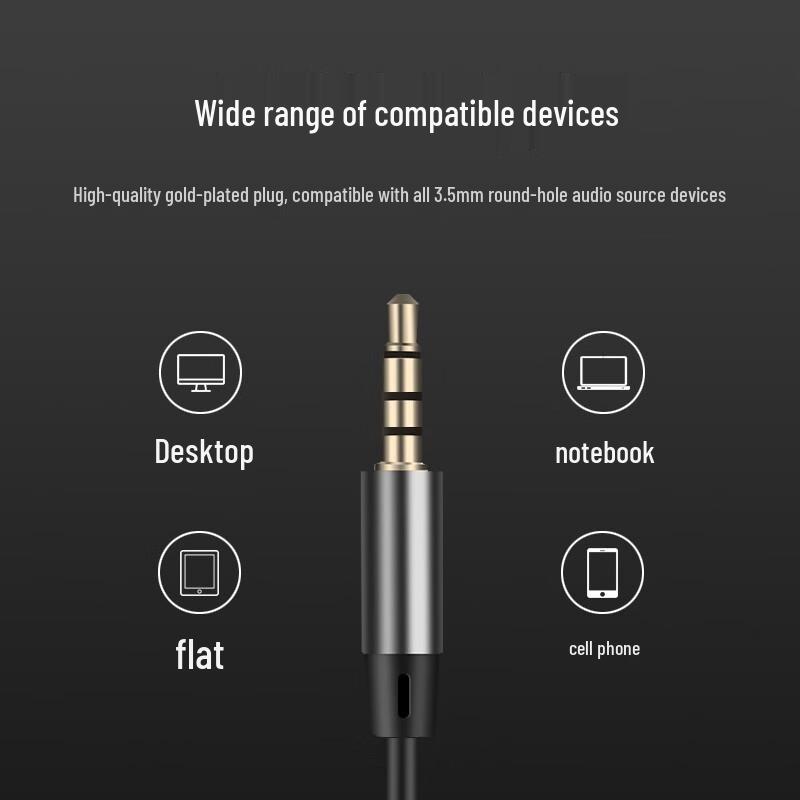 Newmine JK12 Metal In-ear Wired Earphones with Mic