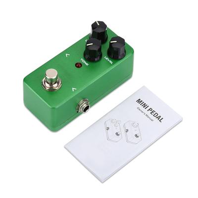 KOKKO FOD3 Gute Qualität Aluminiumlegierung Mini Overdrive Effektpedal 6,35mm Klinke für Gitarren