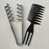 Kit de Pentes para Modelar Cabelo 2/3 Peças Homens Mulheres Volume Instantâneo Textura Pente Todos os Tipos de Cabelo Pente Volumoso de Dentes Largos