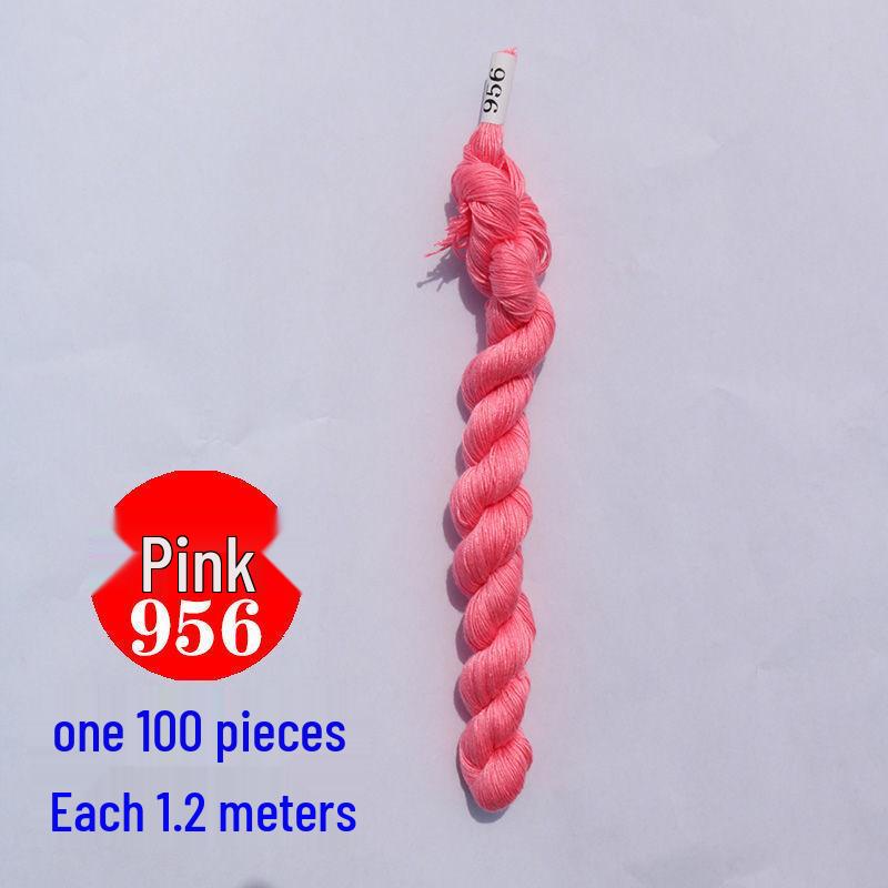 Baumwoll-Kreuzstich-Stickgarn: Handgefertigte Einlegesohlen, Dickes Nähgarn, Eine Farbe pro Stück