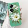Für Huawei Nova 11 SE Hülle Süßer Hase Kaktus Cartoon Weiches Flüssigsilikon Stoßfeste Abdeckung Für Huawei Nova 12 SE BNE-LX1 Capa