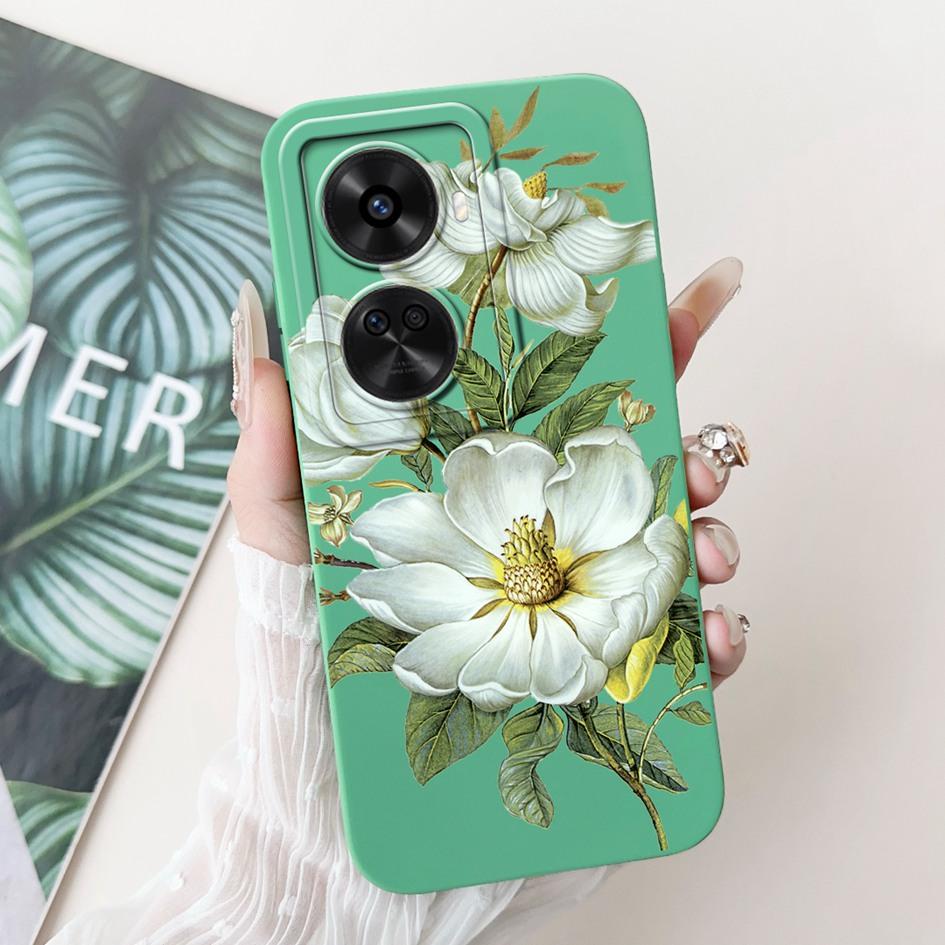 Für Huawei Nova 11 SE Hülle Süßer Hase Kaktus Cartoon Weiches Flüssigsilikon Stoßfeste Abdeckung Für Huawei Nova 12 SE BNE-LX1 Capa