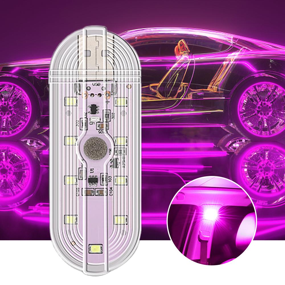 Car Roof Magnets Ceiling Lamp USB Rechargeable High Brightness Auto Reading Lamp