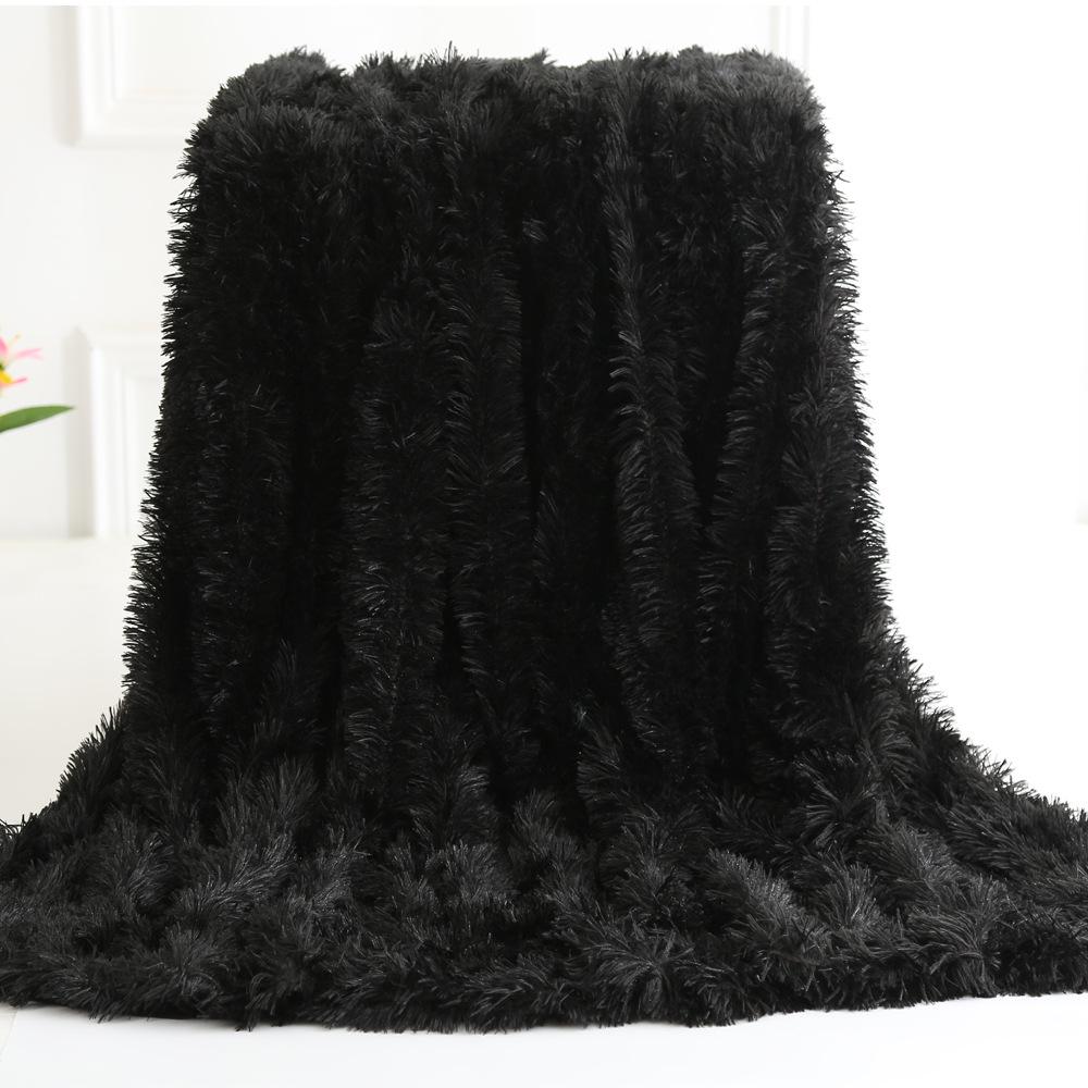 All Seasons Bedroom Warm Blanket Solid Color Blanket Studio Shooting Supplies Air Conditioner Blanket