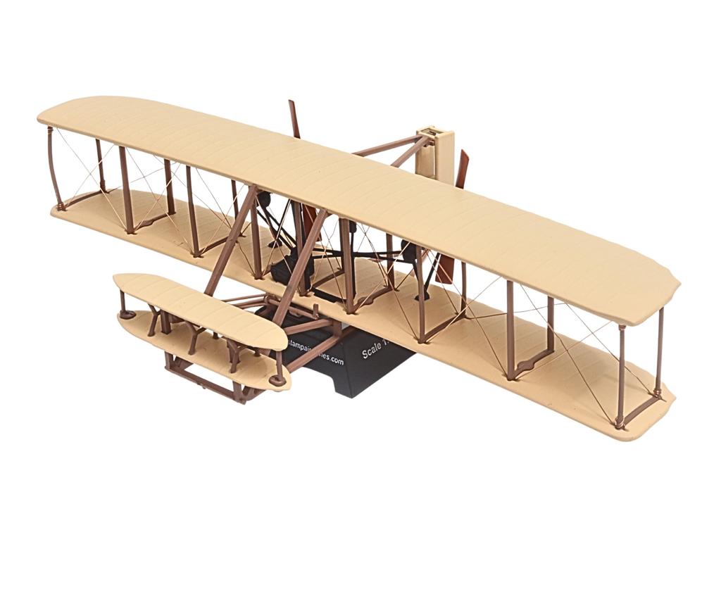 POSTAGE STAMP Wright Flyer Finished Product 1/72