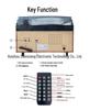 Multifunctional Retro Vinyl Record Player & Bluetooth Speaker with High-Fidelity Sound