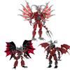 New In Skibidi Toilet Updated Red Titan Drill Dragon Beast Building Blocks DIY Assembled Bricks Toys For Boys Christmas Gifts