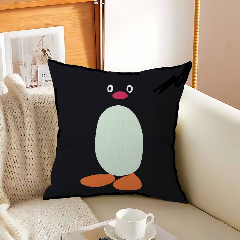 Cartoon Niedlich Pingu Pinguin Anime Kissenbezug Sofa Kissenbezug Heim Zimmer Dekoration Kinder Geschenk