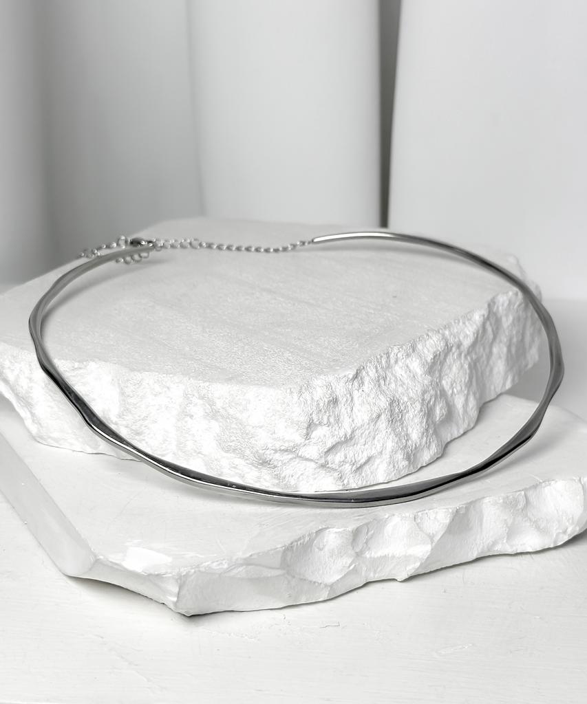 Blessed Bullet Blessed_Rugged Neck Bangle Necklace